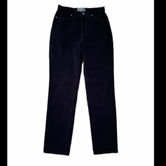 Versace jeans couture womens velvet trousers